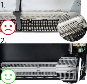 Grzejnik Yoer CH03BK konwektorowy 2500 W 5