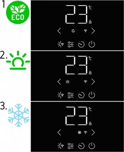 Grzejnik Yoer CH03BK konwektorowy 2500 W 7