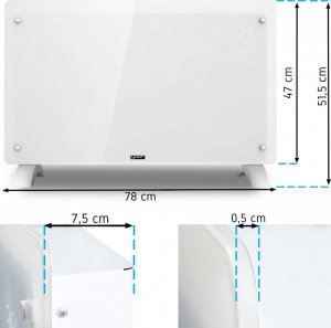 Grzejnik Yoer CH03W konwektorowy 2000 W 13