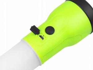 Latarka LTC LATARKA LAMPKA LED 2w1 AKUMULATOROWA USB UCHWYT 3