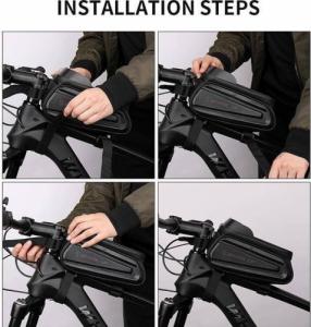 Wheel up WODOODPORNA TORBA ROWEROWA SAKWA UCHWYT NA TELEFON 2