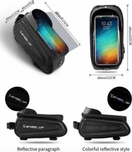 Wheel up WODOODPORNA TORBA ROWEROWA SAKWA UCHWYT NA TELEFON 3