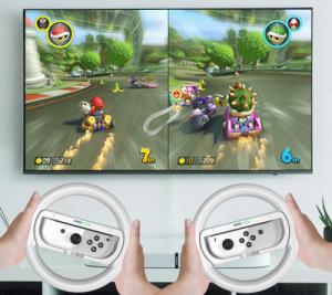 JYS 2x Kierownica + Uchwyt 2w1 do Nintendo Switch OLED i Nintendo Switch 2