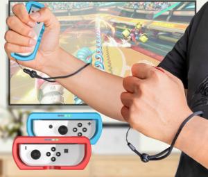 JYS 2x Kierownica + Uchwyt 2w1 do Nintendo Switch OLED i Nintendo Switch 4