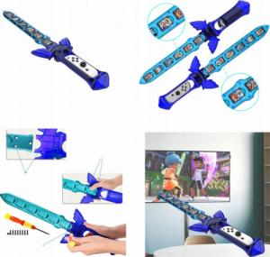 JYS Zestaw Akcesoria 9w1 do Joy-Con Nintendo Switch / Nintendo Switch Oled NS236 7