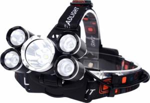 Latarka czołowa Pronett LATARKA CZOŁOWA CZOŁÓWKA MOCNA LED 5X XML-T6 () - 0112 2