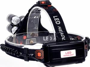 Latarka czołowa Pronett LATARKA CZOŁOWA CZOŁÓWKA MOCNA LED 5X XML-T6 () - 0112 3