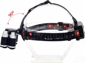 Latarka czołowa Pronett LATARKA CZOŁOWA CZOŁÓWKA MOCNA LED 5X XML-T6 () - 0112 6