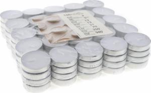 Pepco PEPCO Podgrzewacze bezzapachowe t-light, 100szt. Biały 3