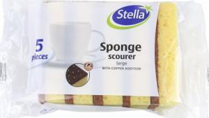 Stella PEPCO Gąbki do zmywania z miedzią, 5szt Brak 1