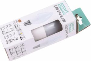 Pepco PEPCO Żarówka LED E14 5W ciepła barwa Biały 2