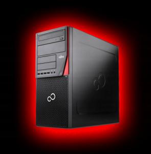 Komputer Fujitsu Gaming Esprimo P720 Tower Intel Core i7 GeForce GTX 1650 32GB DDR3 740GB HDD + SSD Windows 10 Pro 2