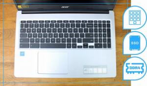 Laptop Acer Chromebook 315 Intel Celeron N 4GB 96GB eMMC Chrome OS 15.6" 4