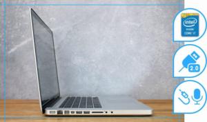 Laptop Apple Macbook Pro A1286 Intel Core i7 4GB DDR3 500GB HDD Mac OS 15.4" 3