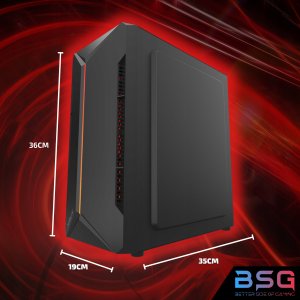 Komputer Gaming Aerocool Cosmo Tower Intel Core i5 GeForce GT 1030 16GB DDR3 512GB SSD Windows 10 Pro 5
