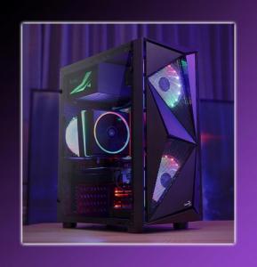 Komputer Gaming Aerocool Cosmo Tower Intel Core i5 GeForce GT 1030 8GB DDR3 512GB SSD Windows 10 Pro 3