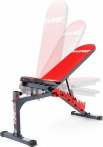 K-Sport ZESTAW STOJAKI + ŁAWKA TRENINGOWA POD SZTANGĘ do ćwiczeń 4