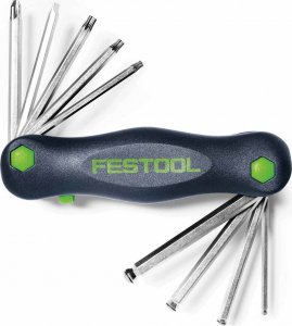 Festool Narzędzie wielofunkcyjne 9 kluczy Toolie (498863) 1