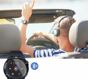 Smartwatch Lokmat MK18 Czarny Srebrny 2