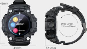 Smartwatch Lokmat Attack Granatowy 14