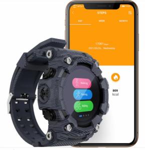 Smartwatch Lokmat Attack Granatowy 5