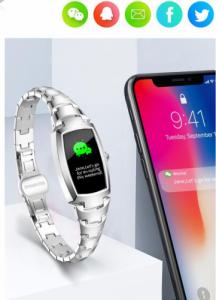 Smartband Lokmat H8 Pro Srebrny 8