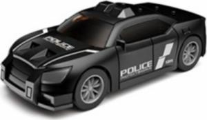 KIK Samochód auto metalowe resorak policja czarny 7cm 1