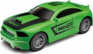 KIK Samochód auto metalowe resorak mustang zielony 7cm 1