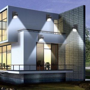Kinkiet zakupytv.net HALOGEN LAMPA SOLARNA 20 LED Z CZUJNIKIEM RUCHU 4