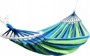 zakupytv.net HAMAK OGRODOWY ZE STELAŻEM WISZĄCY POKROWIEC LINKI 2