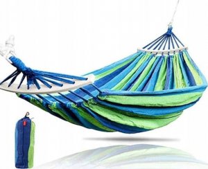 zakupytv.net HAMAK OGRODOWY ZE STELAŻEM WISZĄCY POKROWIEC LINKI 3