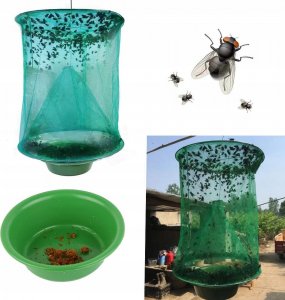 zakupytv.net PUŁAPKA SIATKA NA OWADY wisząca muchy do ogrodu 1