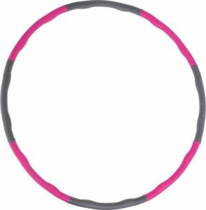 KIK Hula Hop z masażerem odchudzający różowo-szary 85cm 0,8kg 3