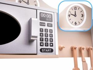 KIK LULILO Kuchnia drewniana MDF Kuketo + akcesoria 6