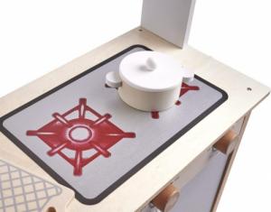 KIK LULILO Kuchnia drewniana MDF Kuketo + akcesoria 8