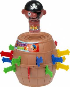 KIK Gra zręcznościowa Szalony Pirat w beczce Ukłuj pirata 9 x 9 x 12,5 cm 4