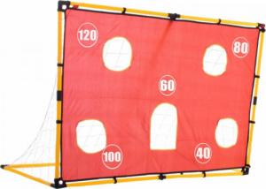 KIK Bramka piłkarska mata treningowa celności + piłka 7