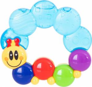 KIK Grzechotka gryzak gąsieniczka dla malucha HOLA 2