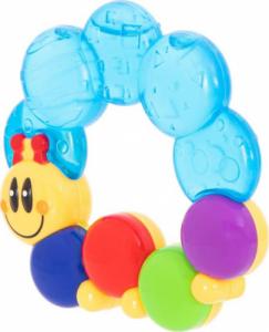 KIK Grzechotka gryzak gąsieniczka dla malucha HOLA 3