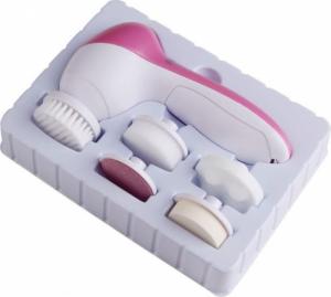 KIK Szczotka elektryczna do masażu, mycia twarzy 5 w 1 2