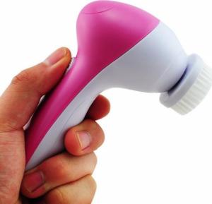 KIK Szczotka elektryczna do masażu, mycia twarzy 5 w 1 4