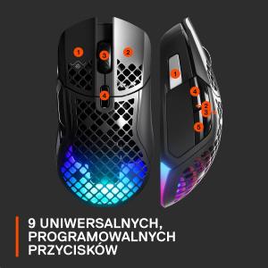 Mysz SteelSeries Aerox 5 Wireless  (62406) 4