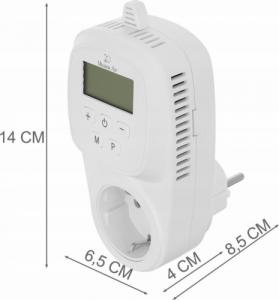 Mission Air Gniazdkowy regulator temperatury termostat WIFI 4
