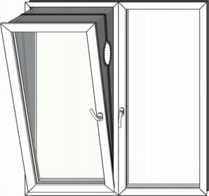 Mission Air Uszczelka okienna do klimatyzatorów AirLock 4m 5