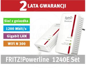 Adapter powerline AVM FRITZ! 1240E WLAN Set (20002745) 5