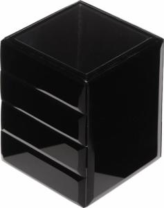 Miloo Home STOJAK NA SZCZOTECZKI NERO 9X9X11 CM 1