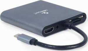 Stacja/replikator Cablexpert USB-C (A-CM-COMBO6-01) 3