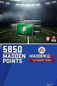 Microsoft MS ESD Madden NFL 18: MUT 5850 Madden Points X1 ML 1