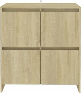 vidaXL vidaXL Komoda, kolor dąb sonoma, 70 x 41 x 75 cm, płyta wiórowa 7