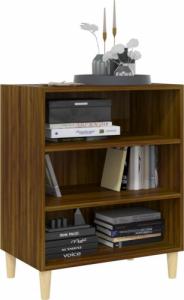 vidaXL vidaXL Szafka, brązowy dąb, 57x35x70 cm, płyta wiórowa 3